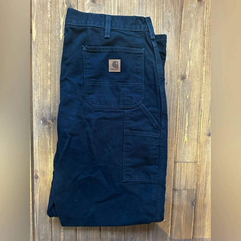 Men's Black Carhartt Jeans - Picture 3 of 6